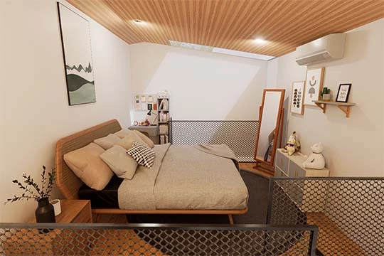 Sheed Roof Minimalist (Mezzanine)